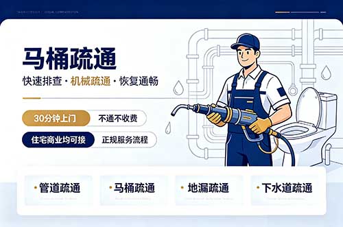 阳江马桶疏通